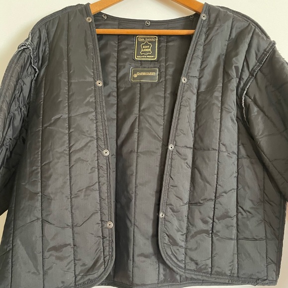 Vintage Hein Gericke Echt Leder Black Genuine Leather Motorcycle Jacket 38 - Picture 10 of 17